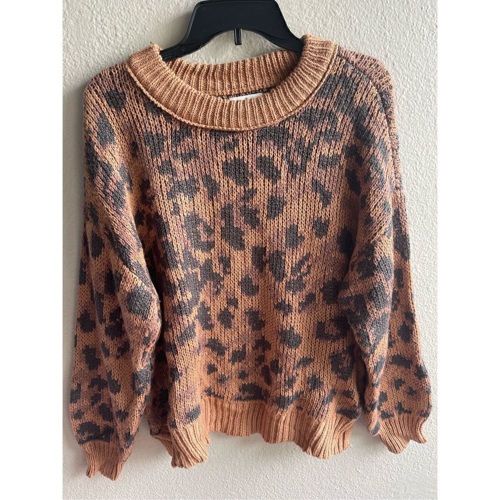 ❤️Aerie Oversized Cheetah Sweater